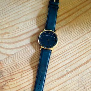 Black and Gold 40mm Larsson & Jennings watch